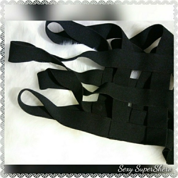 🔄Bandage Strappy Open Cr🖤tch Lingerie Panty - Picture 4 of 8